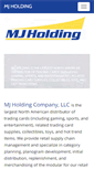 Mobile Screenshot of mjholding.com